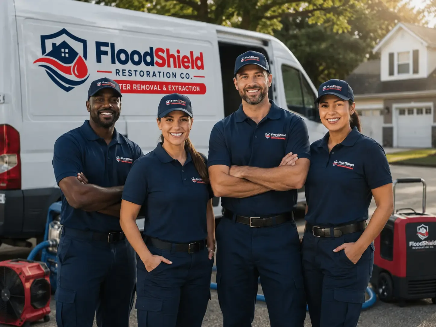 Flood Damage Restoration company in Greenbush, VA